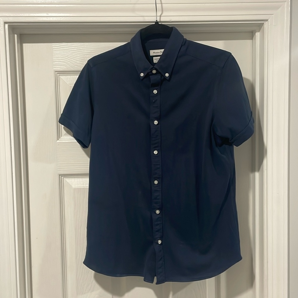 Massimo Dutton short Sleeved buttoned Shirt